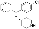 2-[(4-Chlorophenyl)(4-piperidinyloxy) methyl] pyridine 